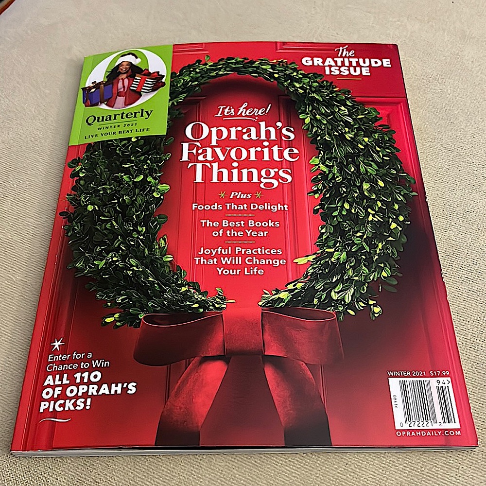 OPRAH magazine winter 2021